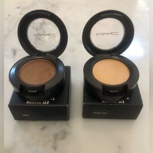 Mac Cosmetics Eye Shadow in Rice Paper, and Romp. New never used or tested.